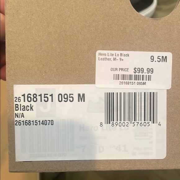 Women’s Black Clarks Sneakers - Picture 3 of 9